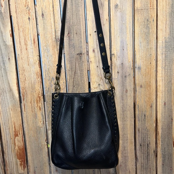 Rebecca Minkoff Handbags - Rebecca Minkoff Black Leather Studded Feedbag